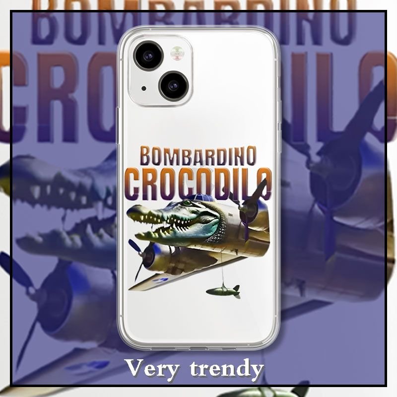 Bombardiro Crocodilo phone case