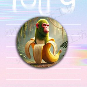Chimpanzini Bananini Pin