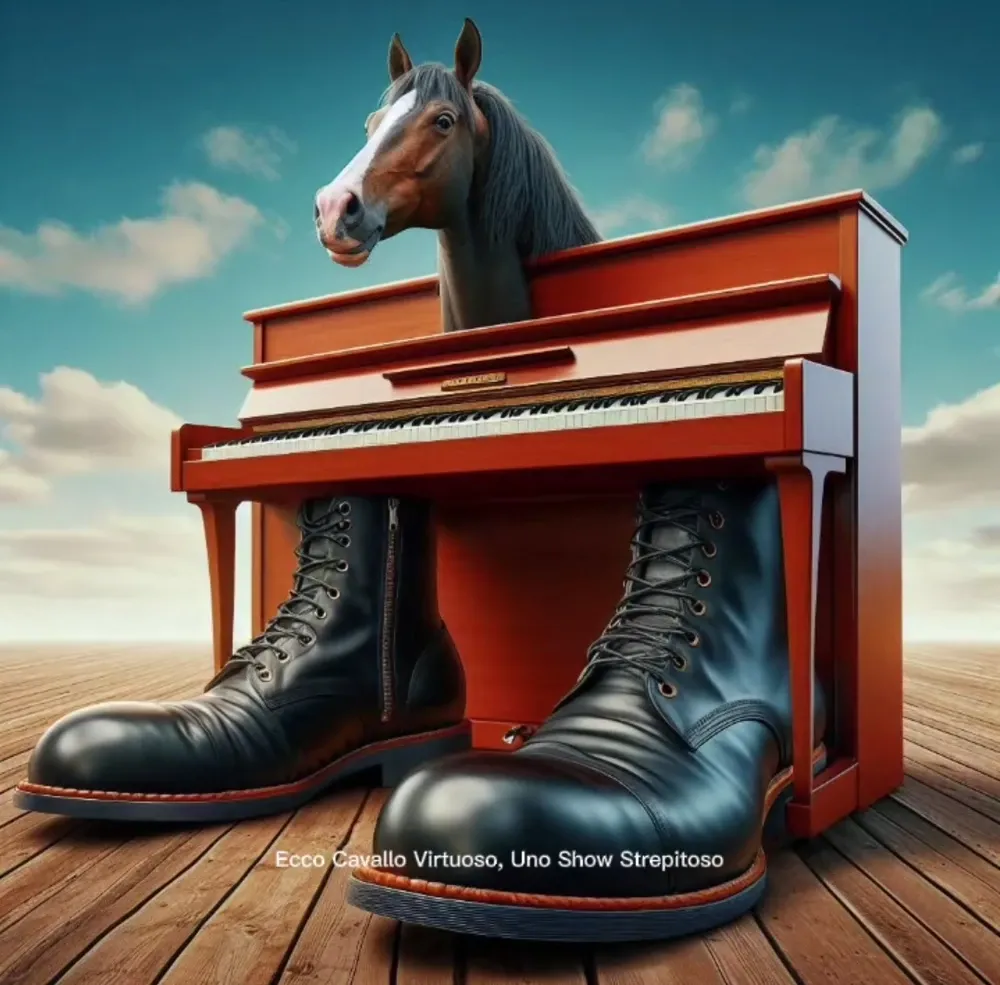 Ecco Cavallo Virtuoso: The Piano Horse Prodigy of Italian Brainrot