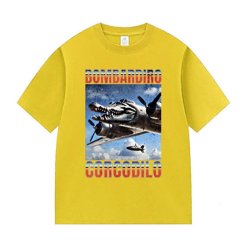 Italian Brainrot Bombardiro Crocodilo T-shirt