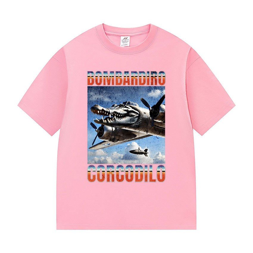 Italian Brainrot Bombardiro Crocodilo T-shirt