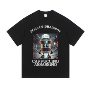 Italian Brainrot Capuccino Assassino T-shirt