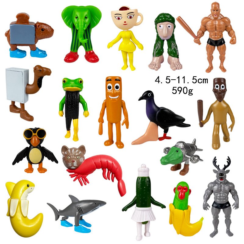 Italian Brainrot Figure Toy Blind Box