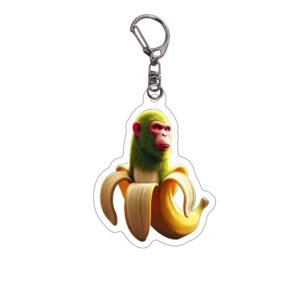 Italian Brainrot Chimpanzini Bananini Keychain