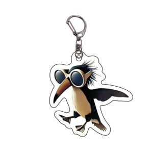 Italian Brainrot Frulli Frulla Keychain