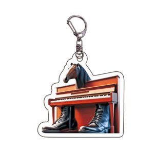 Italian Brainrot Ecco Cavallo Virtuoso Keychain