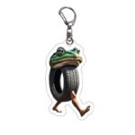 Italian Brainrot Boneca Ambalabu Keychain
