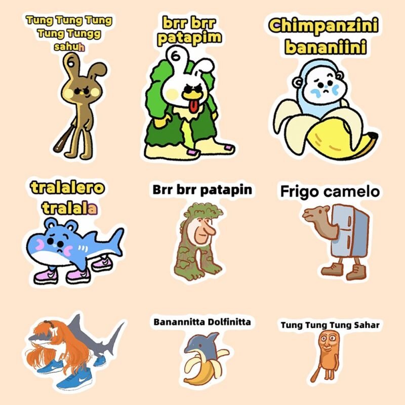Italian Brainrot Stickers