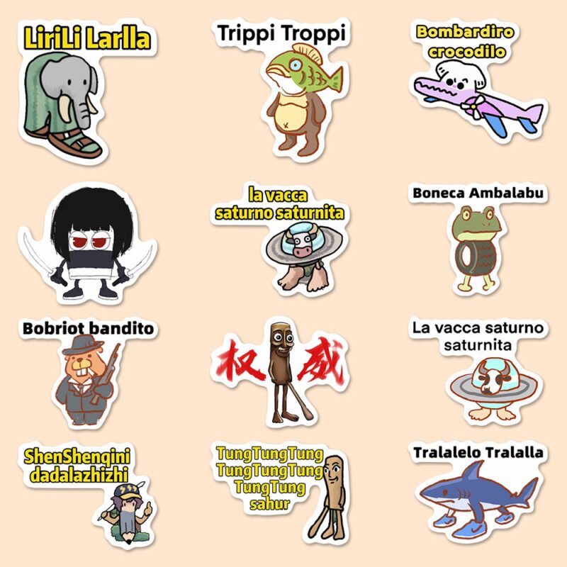 Italian Brainrot Stickers