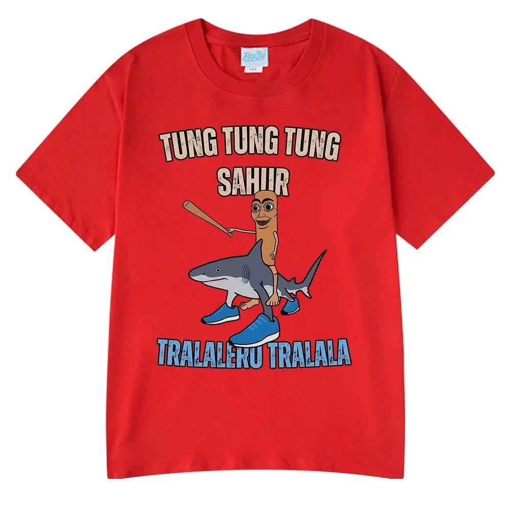 Tung Tung Tung Sahur and Tralalero Tralala T-shirt