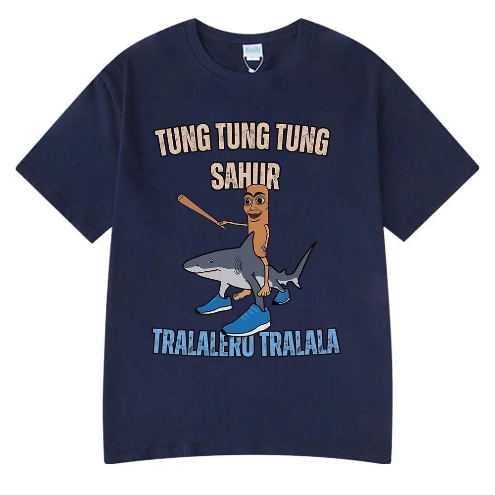 Tung Tung Tung Sahur and Tralalero Tralala T-shirt