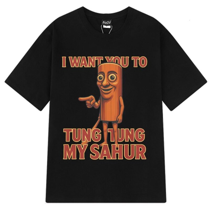 Italian Brainrot Tung Tung Tung Sahur T-shirt