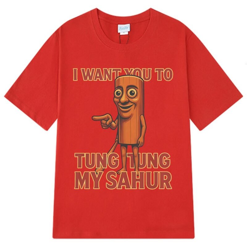 Italian Brainrot Tung Tung Tung Sahur T-shirt