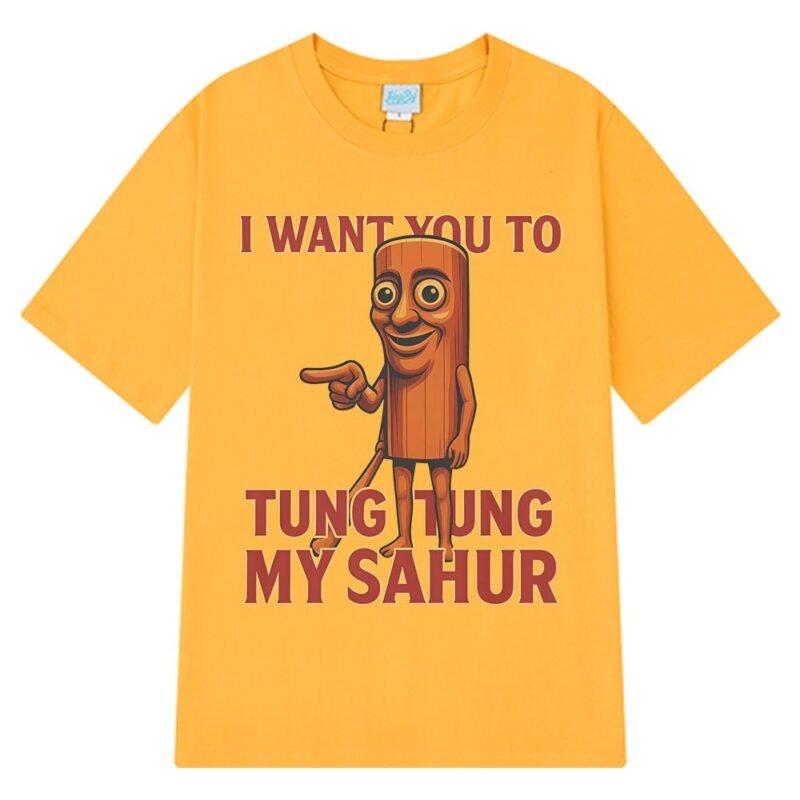 Italian Brainrot Tung Tung Tung Sahur T-shirt