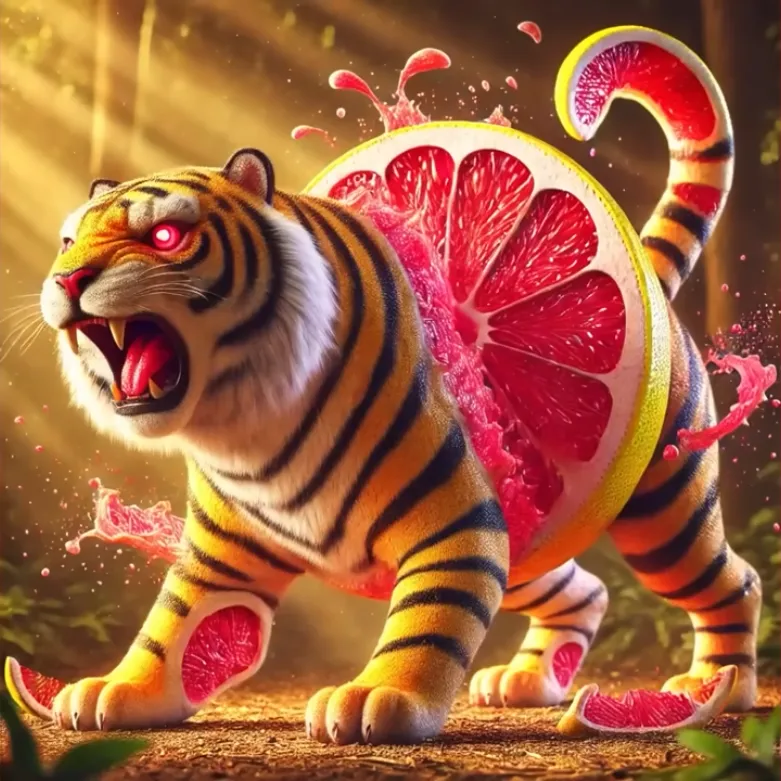 Tigroligre Frutonni – The Ferocious Grapefruit Tiger of Italian Brainrot