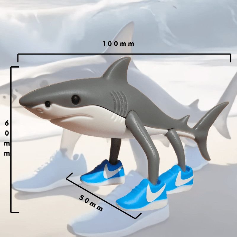 Tralalero Tralala Action Figure Toy