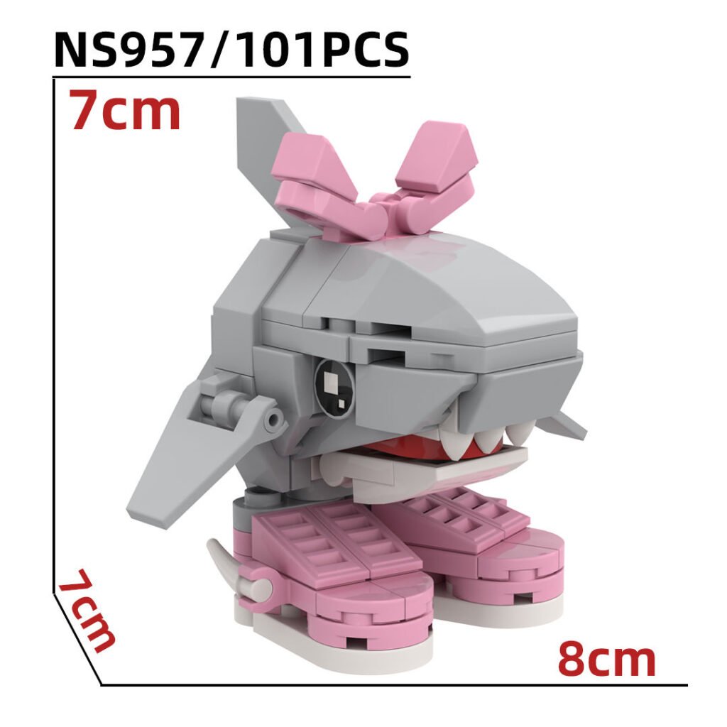 Tralalero Tralala baby lego set brick toy figure