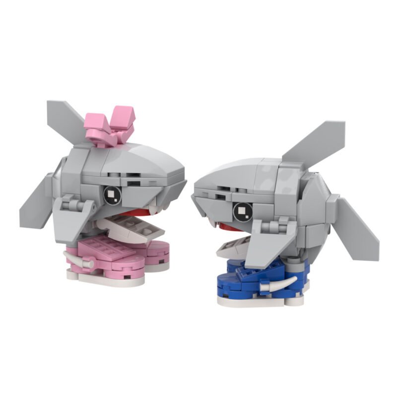 Tralalero Tralala baby lego set brick toy figure