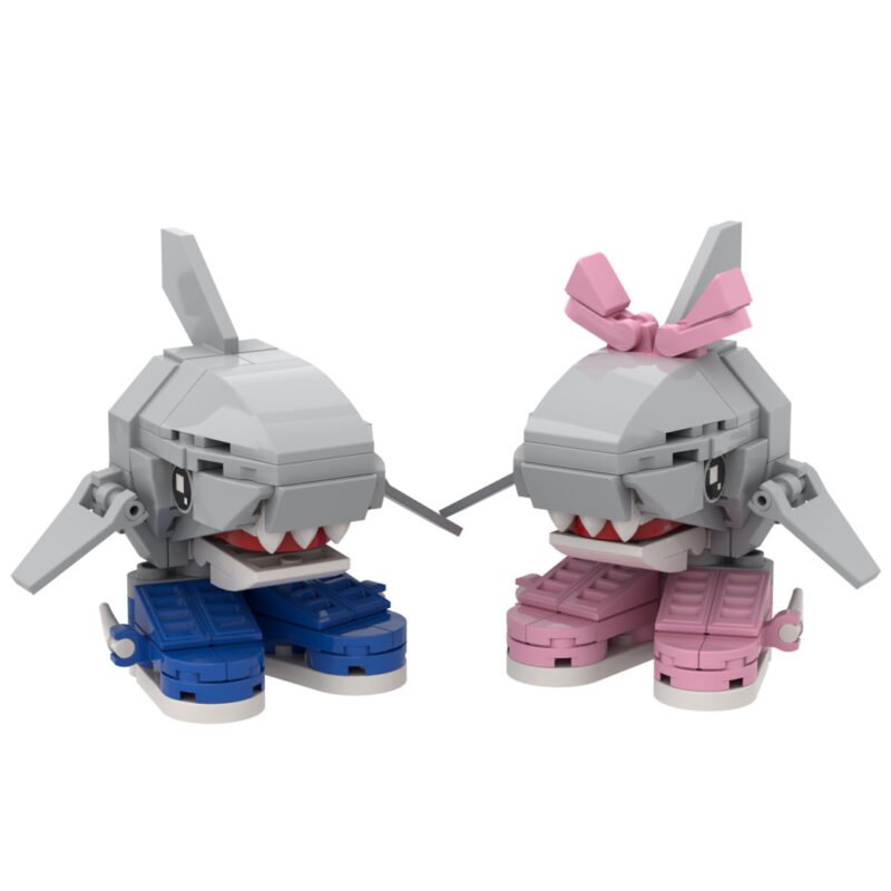 Tralalero Tralala baby lego set brick toy figure