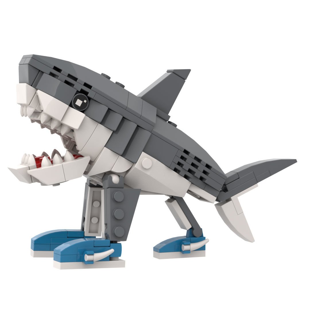 Tralalero Tralala Brick Toy figure Tralalero Tralala lego set