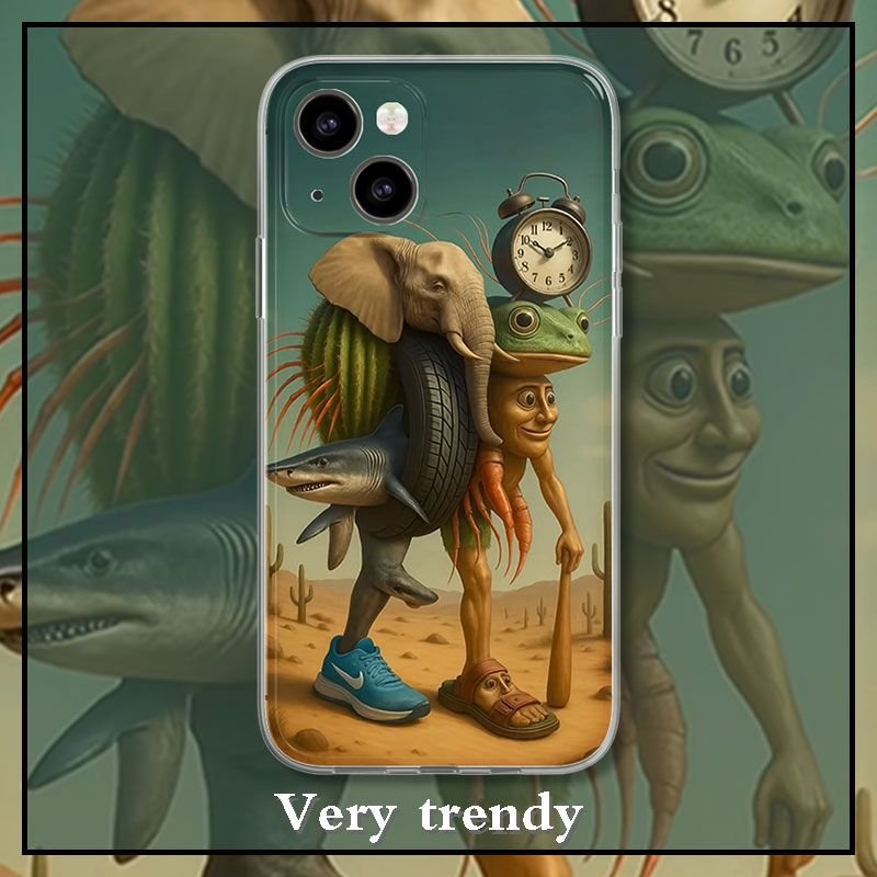 Trippa Troppa Tralala Lirilì Rilà Tung Tung Sahur Boneca Tung Tung Tralalelo Trippi Troppa Crocodina Phone Case