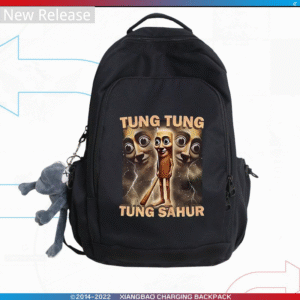 Tung Tung Tung Sahur School Backpack