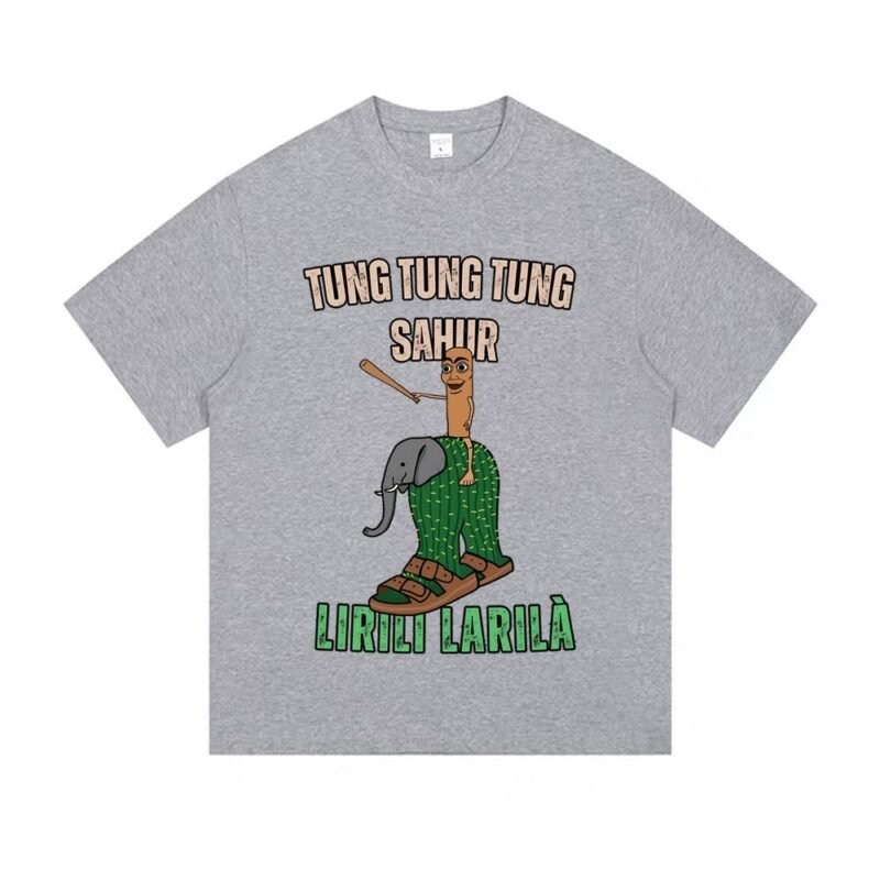 Tung Tung Tung Sahur and Lirili Larila T-shirt