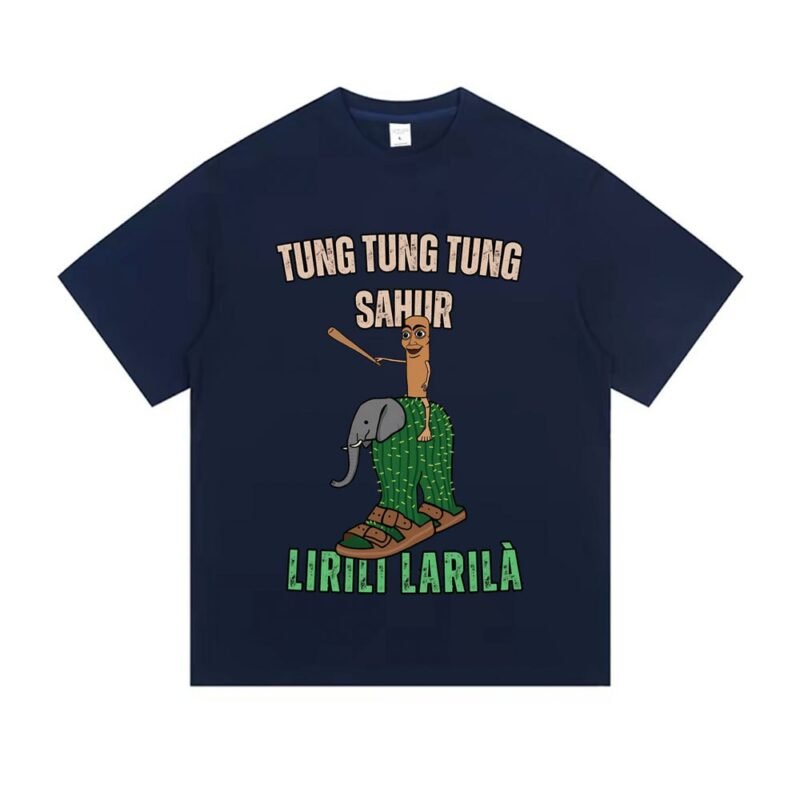 Tung Tung Tung Sahur and Lirili Larila T-shirt