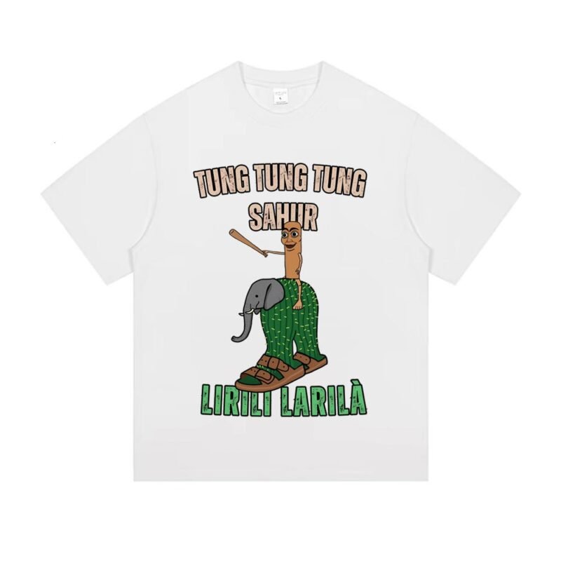 Tung Tung Tung Sahur and Lirili Larila T-shirt