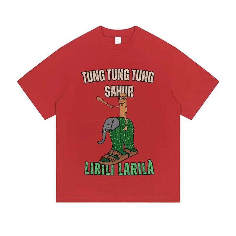 Tung Tung Tung Sahur and Lirili Larila T-shirt