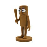 Tung Tung Tung Sahur figure action figure toy