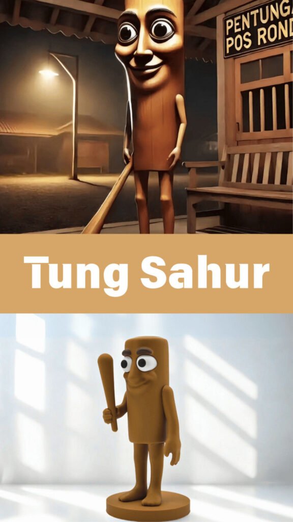 Tung Tung Tung Sahur figure action figure toy