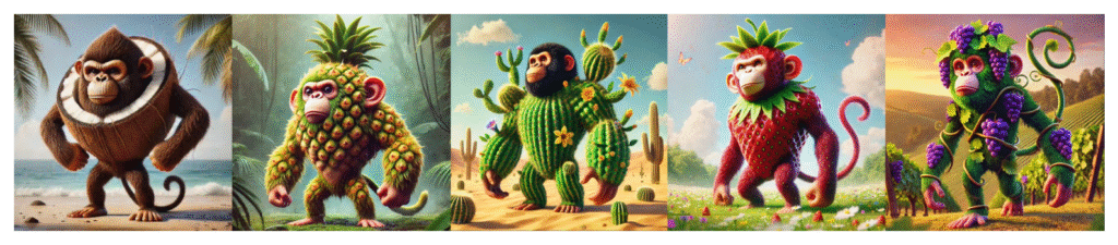 fruit-chimpanz hybrid roster
Italian brainrot meme